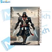 تصویر  دفترمشق 60 برگ مشایخ طرح اساسینز کرید (ASSASSIN S CREED) کد MN638 