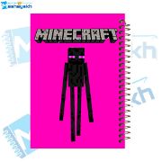 تصویر  دفتر مشق 60 برگ مشایخ طرح ماینکرافت (MINECRAFT) مدل اندرمن کد MN633