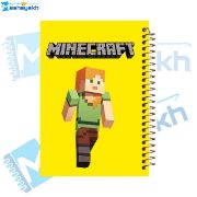 تصویر  دفتر مشق 60 برگ مشایخ طرح ماینکرافت (MINECRAFT) مدل الکس کد MN650