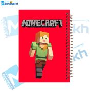 تصویر  دفتر مشق 60 برگ مشایخ طرح ماینکرافت (MINECRAFT) مدل الکس کد MN650