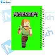 تصویر  دفتر مشق 60 برگ مشایخ طرح ماینکرافت (MINECRAFT) مدل الکس کد MN650