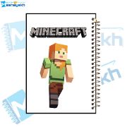 تصویر  دفتر مشق 60 برگ مشایخ طرح ماینکرافت (MINECRAFT) مدل الکس کد MN650