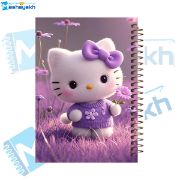 تصویر  دفتر مشق 60 برگ مشایخ طرح هلو کیتی ( Hello Kitty ) کد MN651 