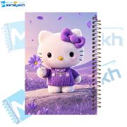 تصویر  دفتر مشق 60 برگ مشایخ طرح هلو کیتی ( Hello Kitty ) کد MN658 