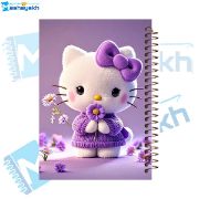 تصویر  دفتر مشق 60 برگ مشایخ طرح هلو کیتی ( Hello Kitty ) کد MN660 
