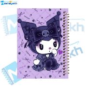 تصویر  دفتر مشق 60 برگ مشایخ طرح کرومی (KUROMI) کد MN653 