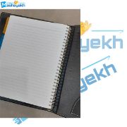 تصویر  دفتر کلاسوری 200 برگ  قفل فلزی مدل 26 حلقه طرح جاجیم