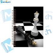 تصویر  دفتر ثبت حرکات شطرنج 100 برگ مشایخ کد CHESS002