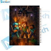 تصویر  دفتر مشق 60 برگ مشایخ طرح ماینکرافت (MINECRAFT) کد MN765