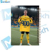 تصویر  دفتر یادداشت 100 برگ مشایخ طرح رونالدو مدل فوتبالی کد VB678