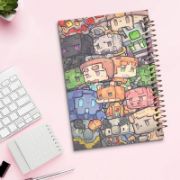 تصویر  دفتر مشق 200 برگ مشایخ طرح ماینکرافت (MINECRAFT) کد WN130