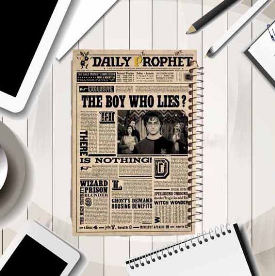 تصویر  دفتر مشق 160 برگ مشایخ طرح هری پاتر (HARRYPOTTER) کد XN134