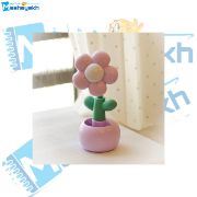 تصویر  چراغ مطالعه طرح گل کد CS329 (صورتی)