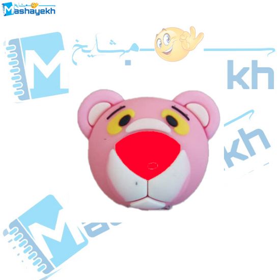 تصویر  تراش سیلیکونی طرح پلنگ صورتی