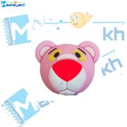 تصویر  تراش سیلیکونی طرح پلنگ صورتی