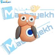 تصویر  تراش سیلیکونی طرح جغد