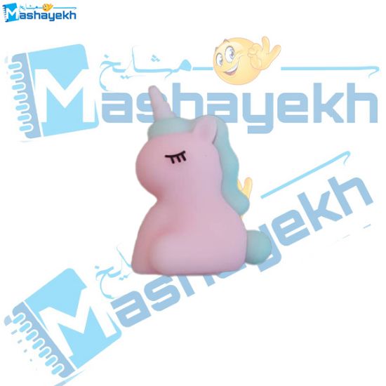 تصویر  تراش سیلیکونی طرح خانواده یونیکورن