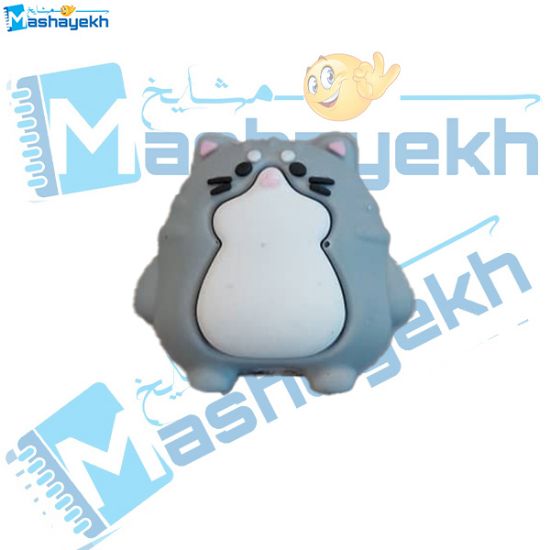 تصویر  تراش سیلیکونی طرح گربه