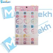 تصویر  برچسب مداد طرح گربه بسته 23 عددی 