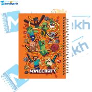 تصویر  دفتر لغت معنی فارسی 100 برگ مشایخ طرح ماینکرافت (MINECRAFT) کد VLF311