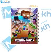 تصویر  دفتر لغت فارسی 100 برگ مشایخ طرح ماینکرافت (MINECRAFT) کد VLF312
