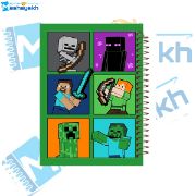 تصویر  دفتر لغت فارسی 100 برگ مشایخ طرح ماینکرافت (MINECRAFT) کد VLF313