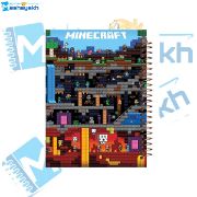 تصویر  دفتر مشق 200 برگ مشایخ طرح ماینکرافت (MINECRAFT) کد WN316