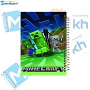 تصویر  دفتر لغت فارسی 100 برگ مشایخ طرح ماینکرافت (MINECRAFT) کد VLF317