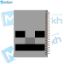 تصویر  دفتر لغت  100 برگ مشایخ طرح ماینکرافت (MINECRAFT) کد VL540 
