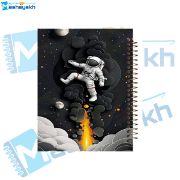 تصویر  دفتر مشق 100 برگ مشایخ طرح فضانورد کد YN358