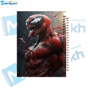 تصویر  دفتر مشق 100 برگ مشایخ طرح ونوم (VENOM) کد YN361
