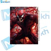 تصویر  دفتر مشق 100 برگ مشایخ طرح ونوم (VENOM) کد YN362
