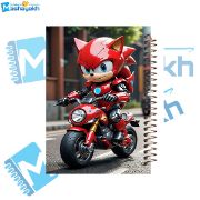 تصویر  دفتر مشق 100 برگ مشایخ طرح سونیک (SONIC) کد YN388