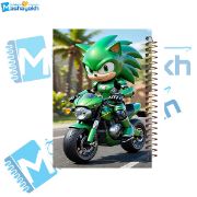 تصویر  دفتر مشق 100 برگ مشایخ طرح سونیک (SONIC) کد YN389