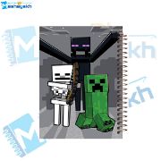تصویر  دفتر لغت معنی فارسی 100 برگ مشایخ طرح ماینکرافت (MINECRAFT) کد VLF834 