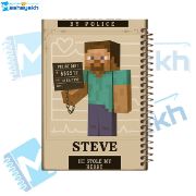 تصویر  دفتر مشق 100 برگ مشایخ طرح ماینکرافت (MINECRAFT) مدل استیو کد YN866