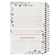 تصویر  دفتر شکرگزاری 100 برگ مشایخ طرح تم پاییز کد ZT890