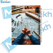 تصویر  دفتر برنامه ریزی 100 برگ مشایخ طرح مهندسی کد ZM894 