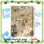 دفتر خاطرات 60 برگ مشایخ طرح وینتیج مدل حاشیه‌دار کد ART147 با طراحی کلاسیک و جلد خاص