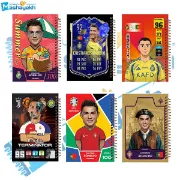 تصویر  ست دفتر مشق 60 برگ مشایخ طرح فوتبالی رونالدو کد SET N3012 مجموعه ی 6 عددی 