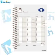 تصویر  دفتر ثبت حرکات در شطرنج 100 برگ مشایخ کد CHESS004  
