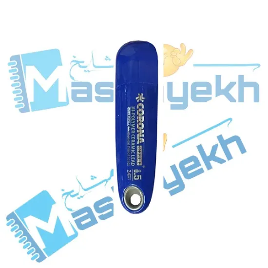 نوک اتود 0.5 میلی متری کرونا مدل HI-POLYMER LEAD با نوشتار نرم و مقاوم