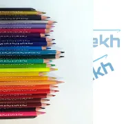 مداد رنگی تک رنگ وک مدل 9402-24 مناسب نقاشی و طراحی