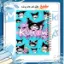 🎀 دفتر مشق 60 برگ مشایخ طرح کرومی (KUROMI) – شاد و رنگارنگ 💖🖤
