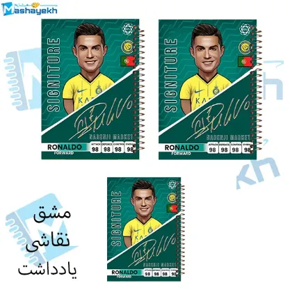 تصویر برای دسته  ست دفاتر زبان / 60 برگ / وزیری (24*17)