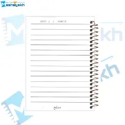 تصویر  دفتر مشق 160 برگ مشایخ طرح دختر زیبا کد XN107 