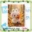 دفتر مشق ۶۰ برگ مشایخ با چاپ رنگی طرح لبوبو در جنگل (LABUBU) با جلد طلقی و حاشیه‌های رنگی