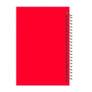 تصویر  دفتر مشق حاشیه رنگی 60 برگ مشایخ طرح ساده رنگی کد MNR432 