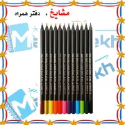 تصویر  مداد رنگی تک رنگ ذغالی وک کد 12-9501