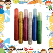  چسب مایع اکلیلی ۹ گرمی رنگی و تزئینی